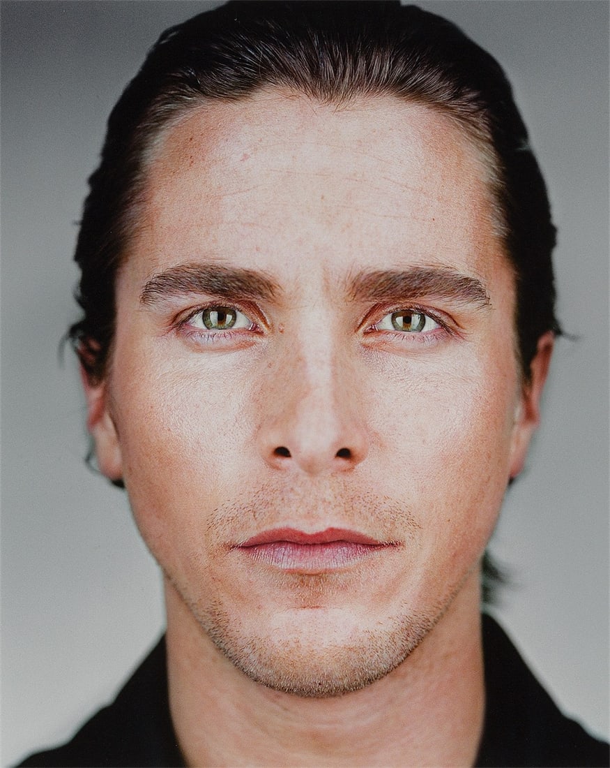 Martin Schoeller. Christian Bale. 2000: Martin Schoeller (Munich 1968 – lives in New York). Christian Bale. 2000 Archival pigment print. 47,5 × 38 cm (60 × 50 cm)