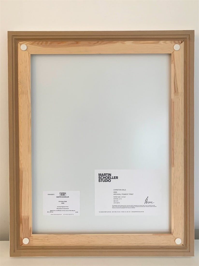 Martin Schoeller. Christian Bale. 2000 - 4