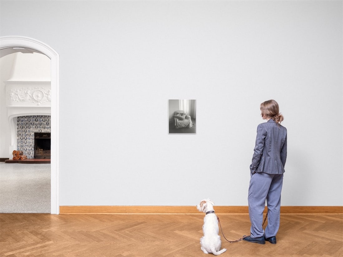 Karin Székessy (i.e. Karin Wunderlich). Über den Stuhl gelegt. 1984 - 5