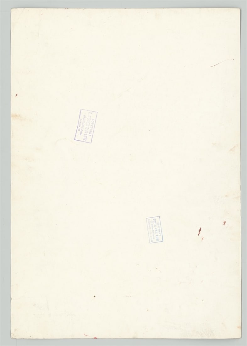 Edith van Lew (i.e. Boeck). ”Mexico". 1930s - 3