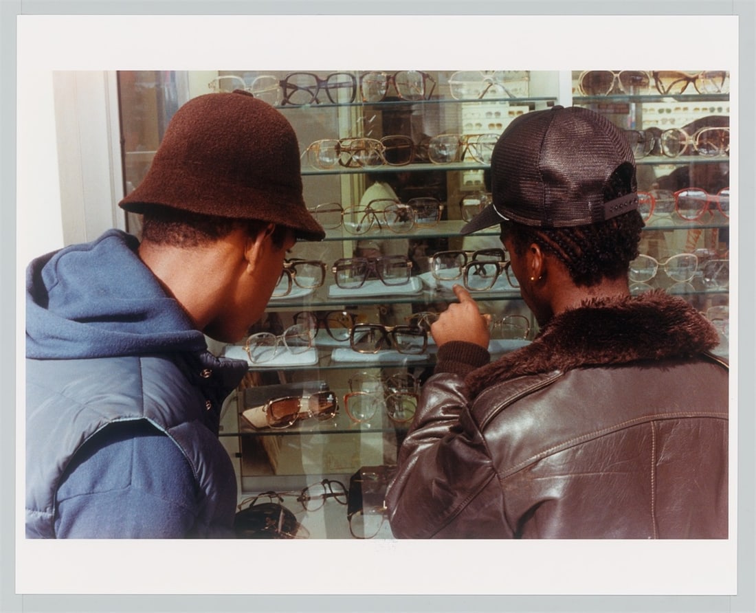 Jamel Shabazz. Window Shopping, NYC. Circa 1980 - 3