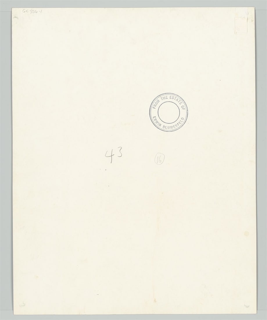 Erwin Blumenfeld. Portrait of a Woman, New York. 1943 - 3