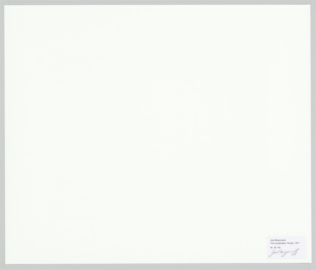 Joel Meyerowitz. Fort Lauderdale, Florida. 1977 - 4