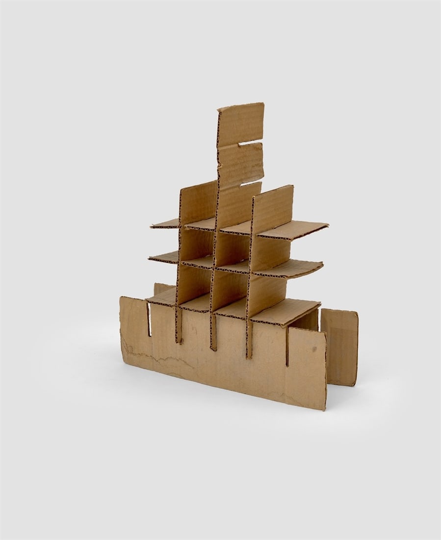 Hermann Glöckner. Dreistöckiger Bau mit Mittelwand. 1973 (1 of 3)