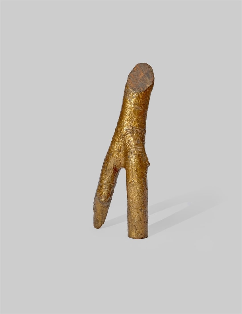 Hermann Glöckner. Astgabel, bronciert. 1958 - 2