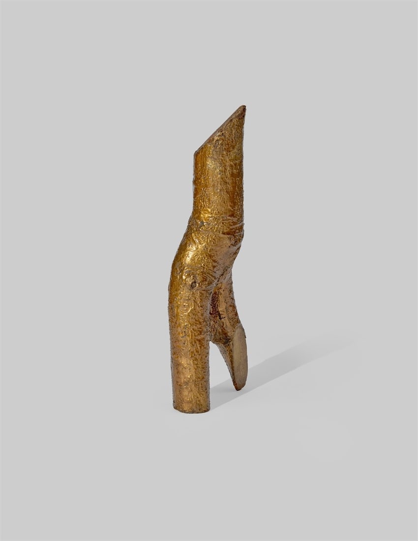 Hermann Glöckner. Astgabel, bronciert. 1958 - 3