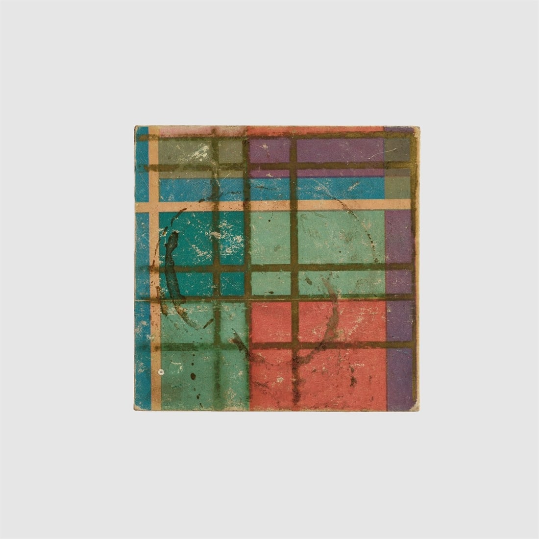 Hermann Glöckner. [Kleiner Mondrian]. (1 of 2)