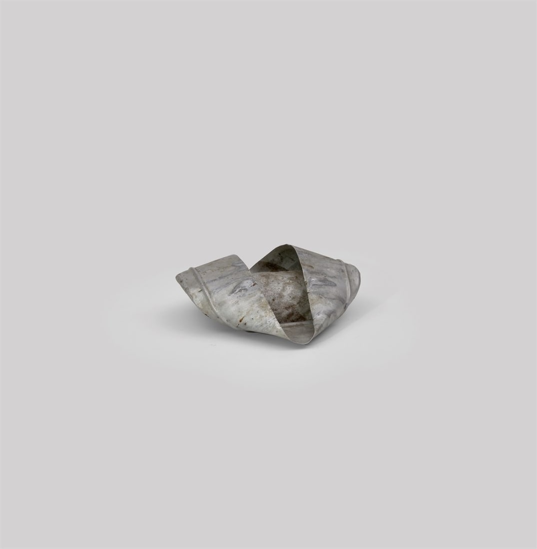 Hermann Glöckner. Eingedrückte Blechschachtel. 1976 - 5