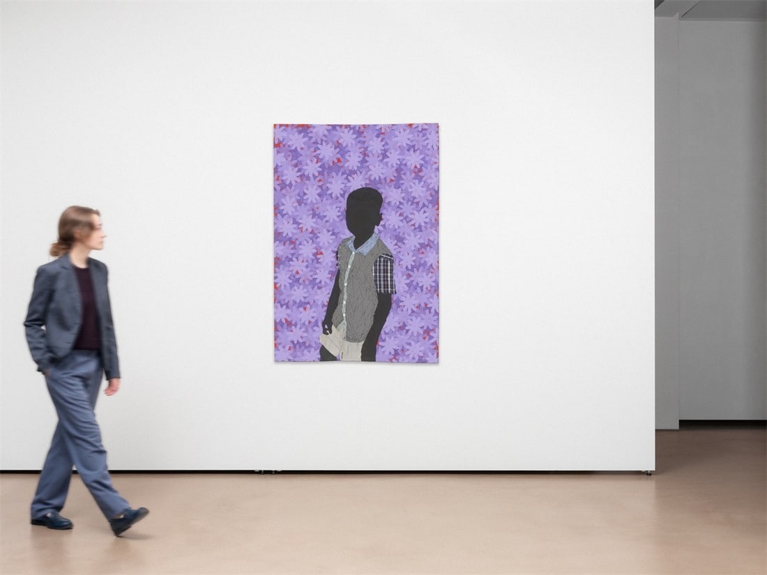 Raphael Adjetey Adjei Mayne. ”WALKING IN THE ROOM AS MYSELF”. 2022 - 4