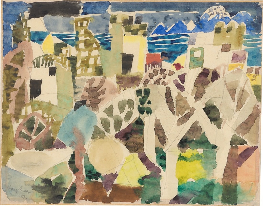 Eduard Bargheer. Sant Angelo d'Ischia. 1957 (1 of 4)