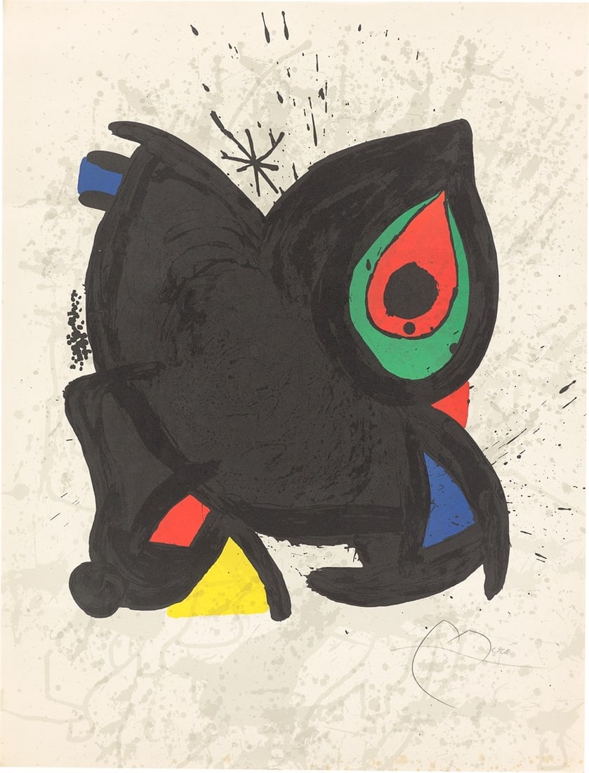 Joan Miró. ”Grand Palais”. 1974 (1 of 3)