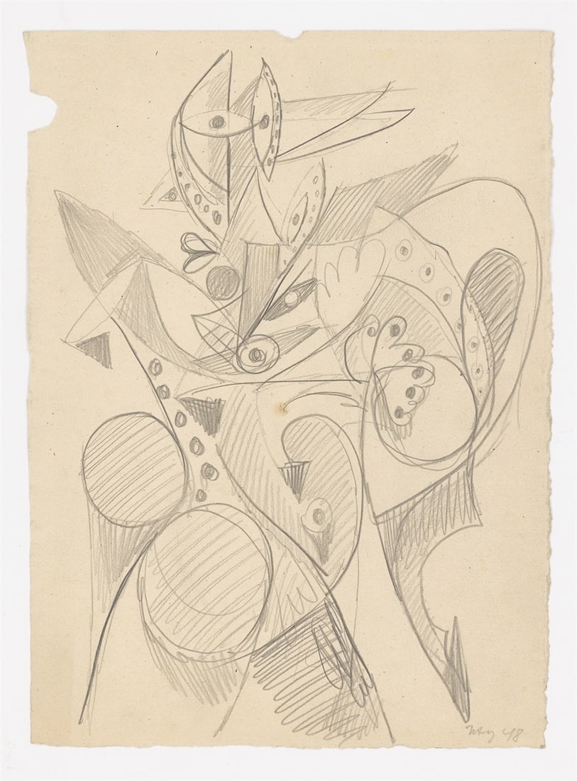 Ernst Wilhelm Nay. ”Hirte”. 1948 - 2