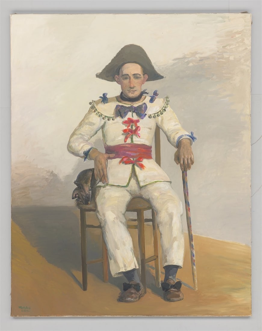 Harald Metzkes. ”Weißer Harlekin”. 2002 - 2