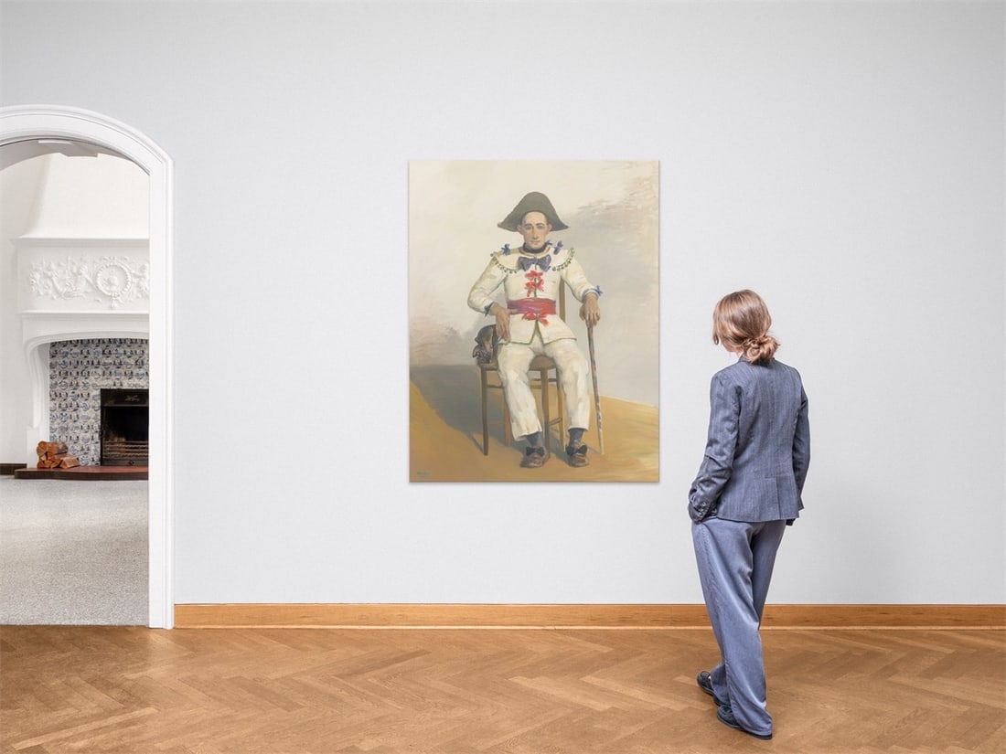 Harald Metzkes. ”Weißer Harlekin”. 2002 - 4