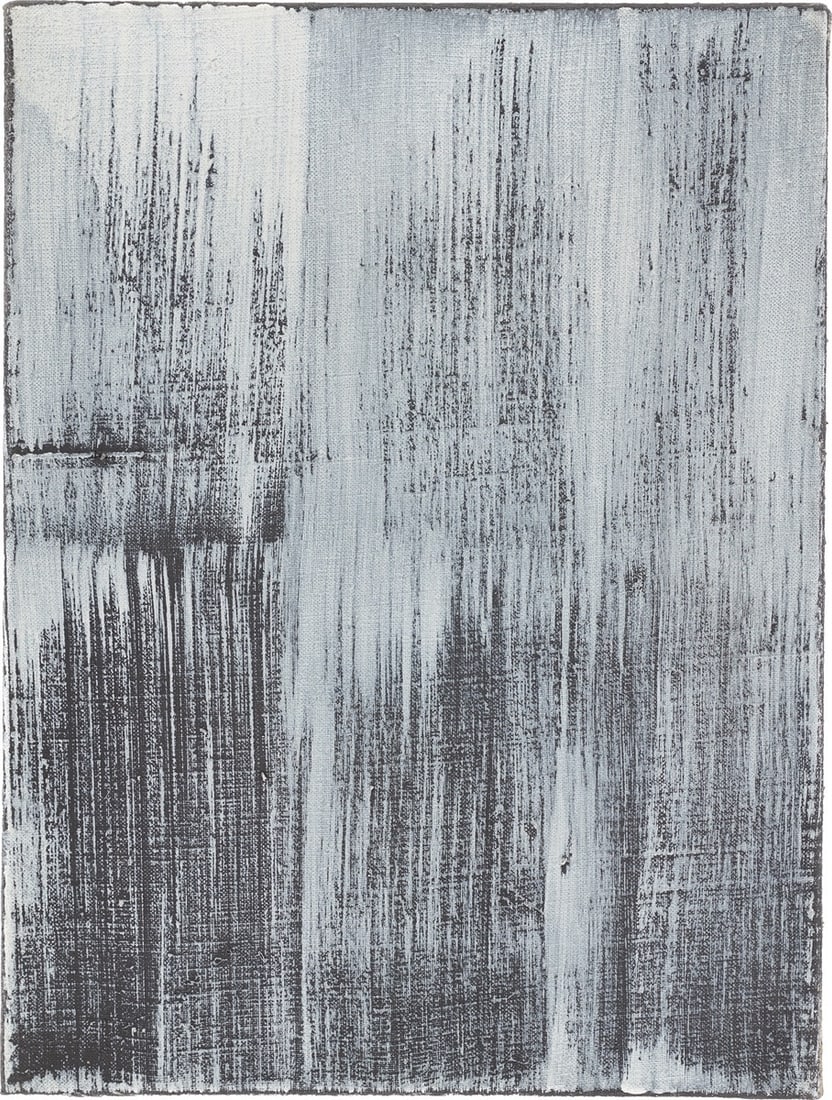 Raimund Girke. Untitled. 1996: Raimund Girke (Heinzendorf 1930 – 2002 Cologne ). Untitled. 1996 Oil on canvas, in the original frame. 40 × 30 cm (15 ¾ × 11 ¾ in.).