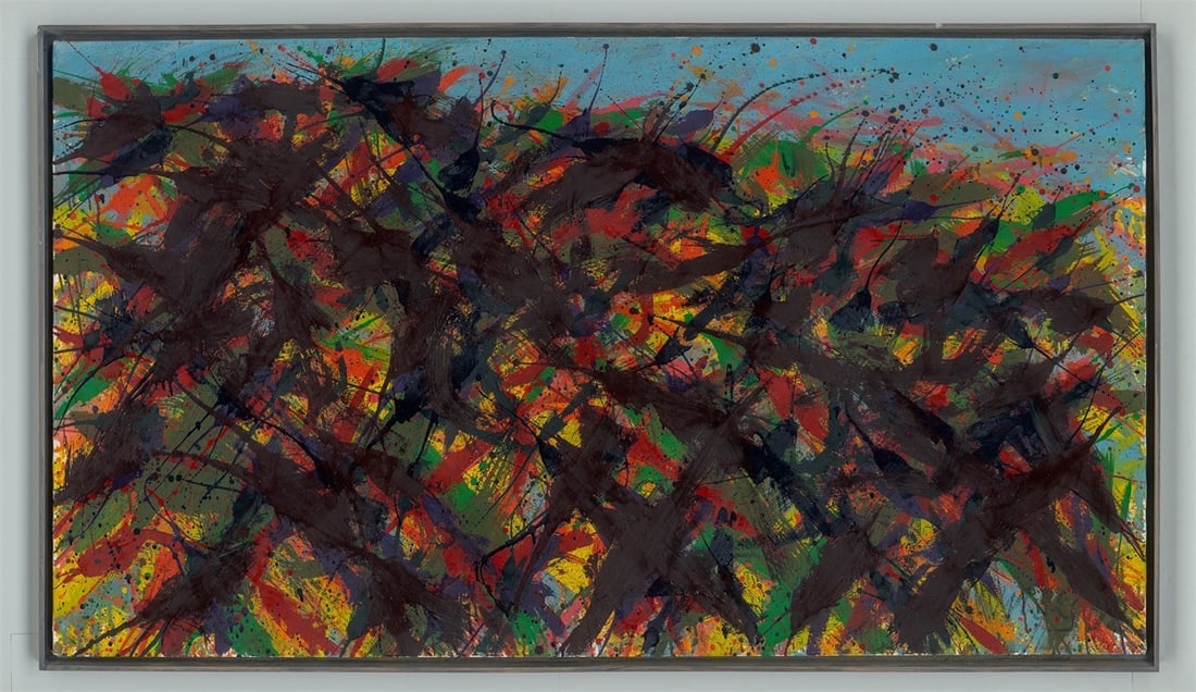 Max Uhlig. ”Paysage de mai près de Faucon”. 1992 - 2