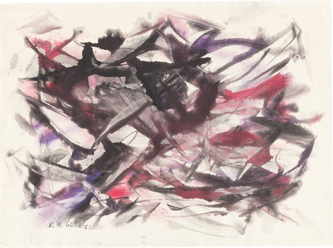 Karl Otto Götz. Untitled. 1953 (1 of 4)
