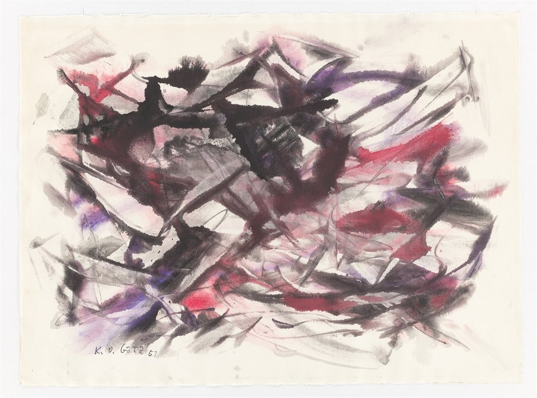 Karl Otto Götz. Untitled. 1953 - 2