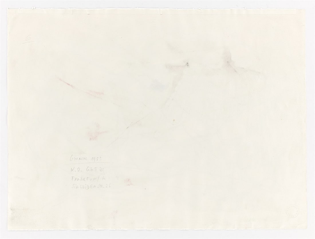 Karl Otto Götz. Untitled. 1953 - 3