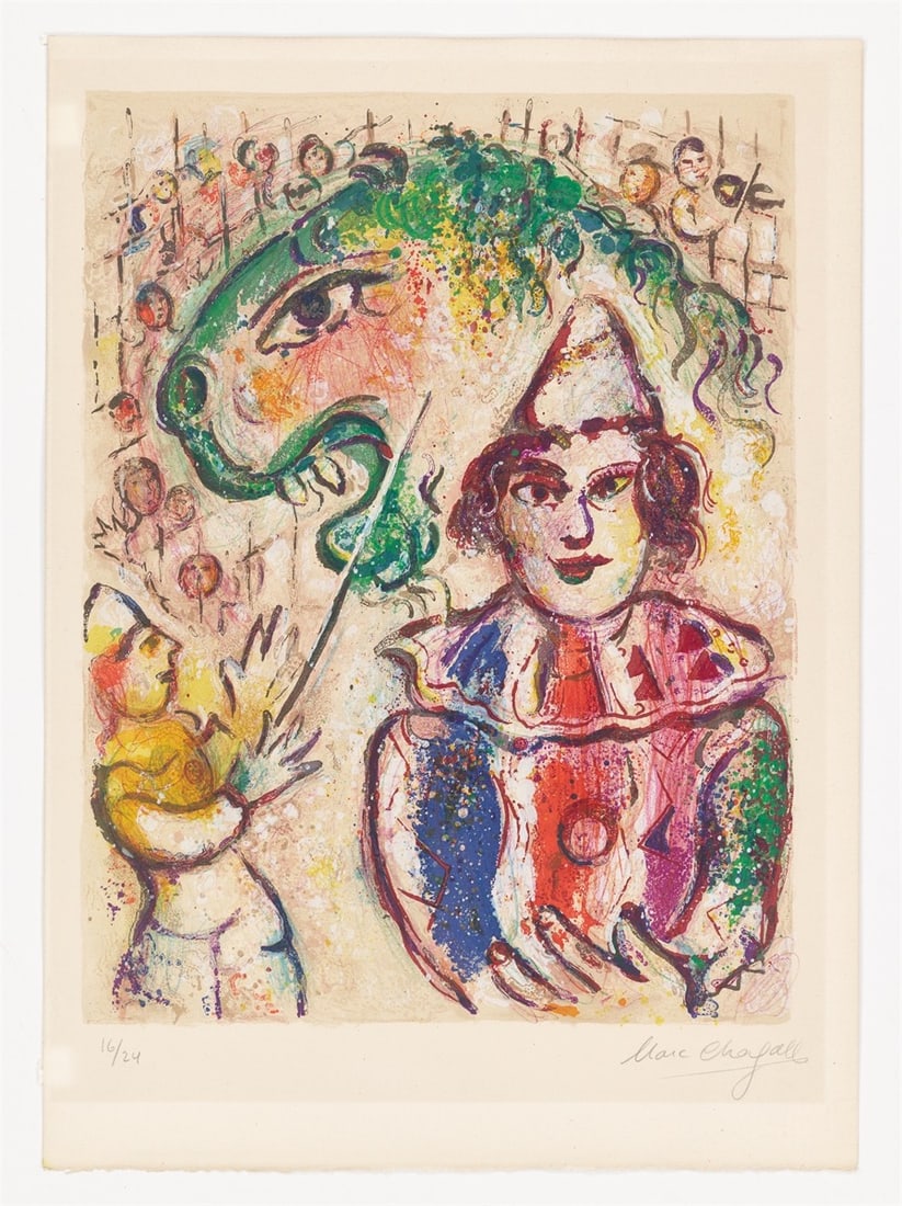 Marc Chagall. From: ”Le Cirque”. 1967 - 2