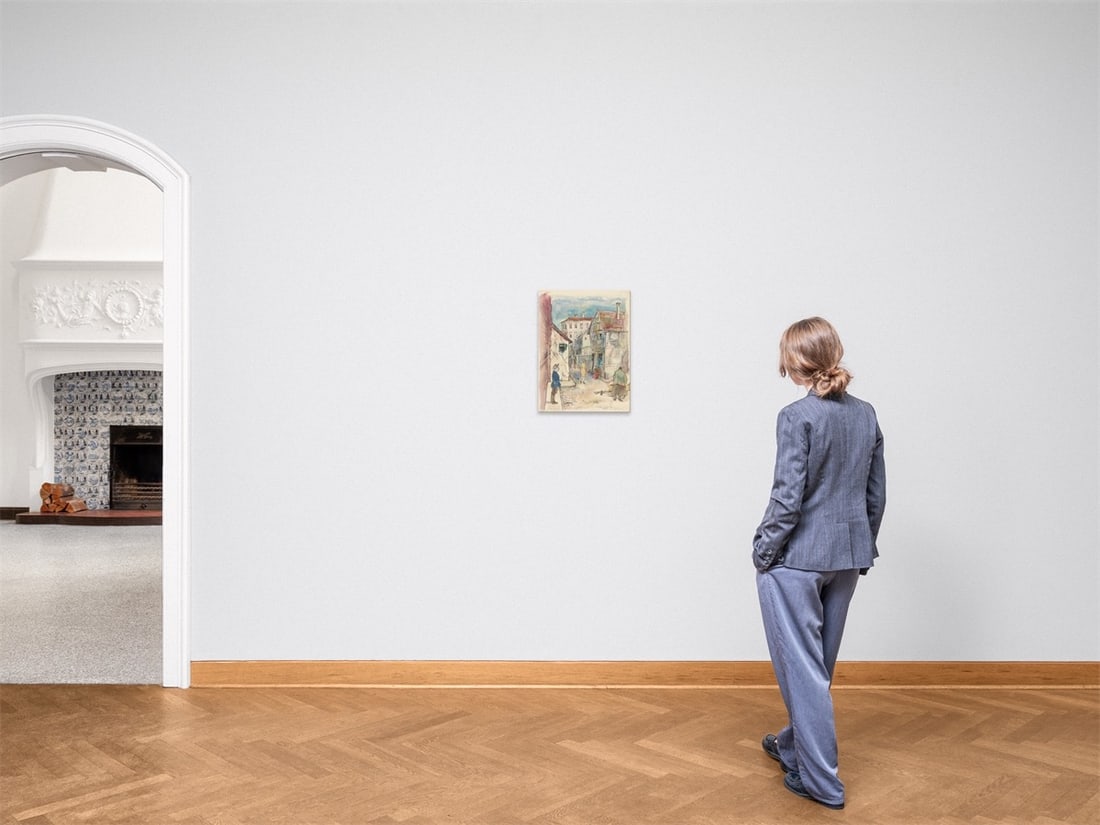 Rudolf Schlichter. ”Vorstadt”. Circa 1929/30 - 4