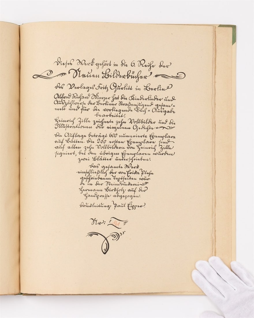 Heinrich Zille. ”Komm, Karlineken, komm! Alte und neue Berliner Kinder-Reime”. 1924/25 - 10