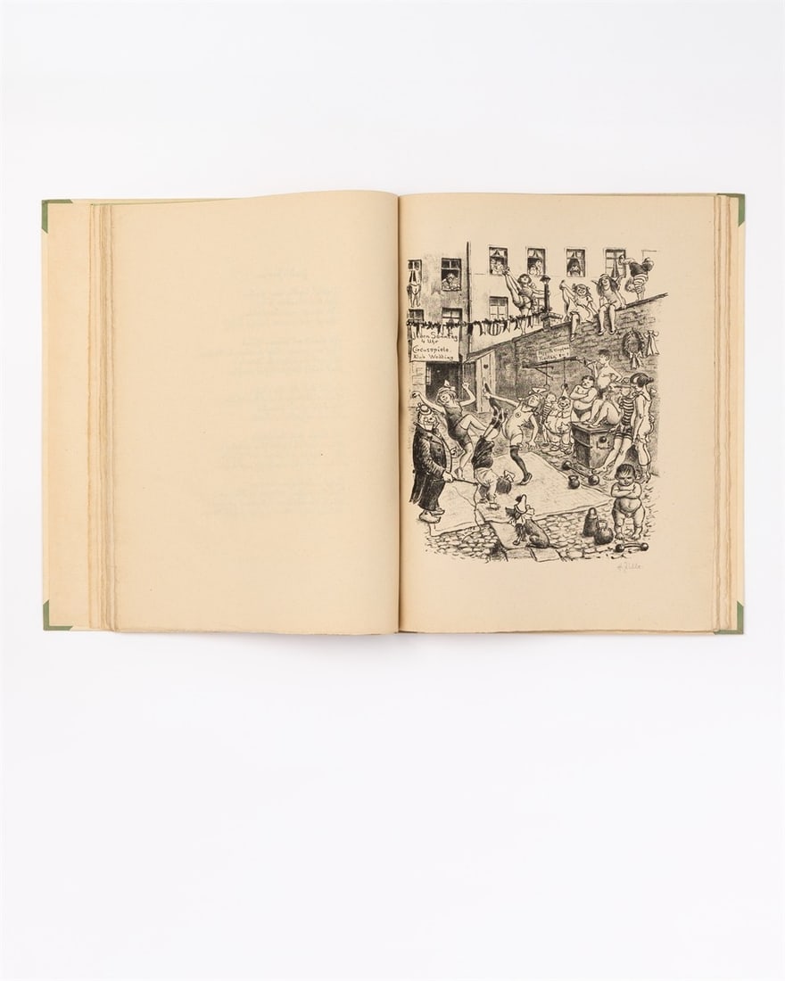 Heinrich Zille. ”Komm, Karlineken, komm! Alte und neue Berliner Kinder-Reime”. 1924/25 - 9