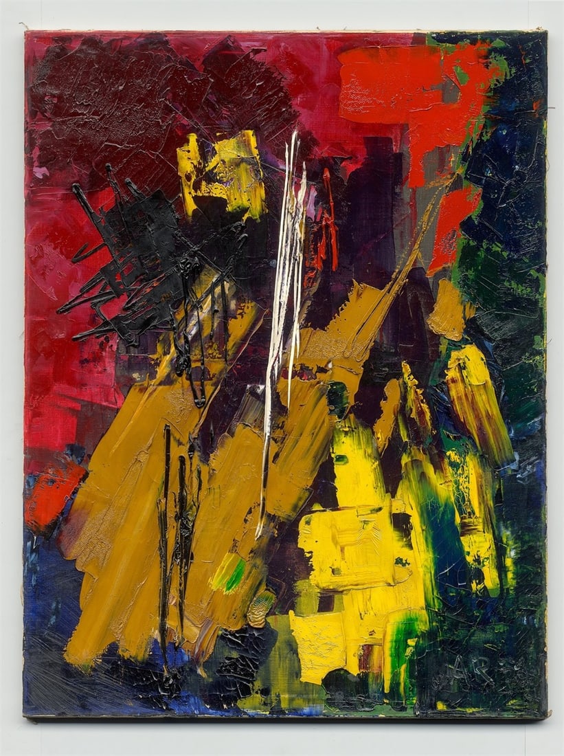 Anton Räderscheidt. ”chez moi le jour se élève à minuit”. 1958 - 2