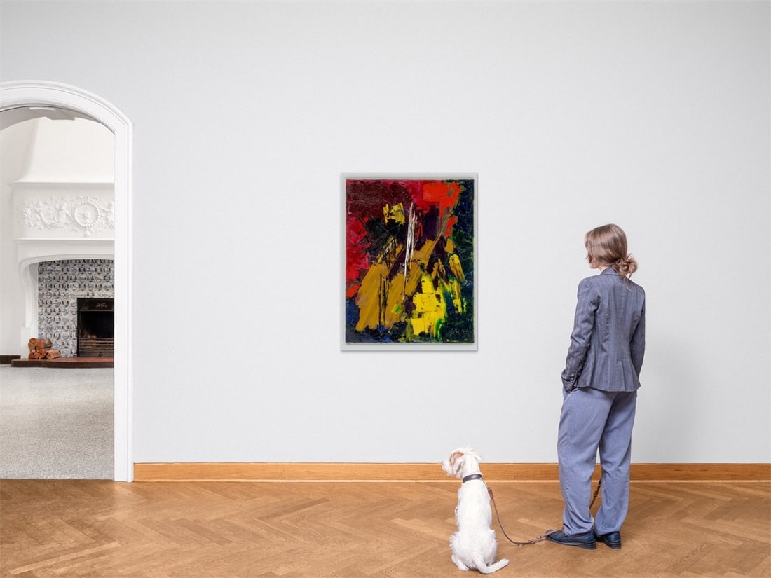 Anton Räderscheidt. ”chez moi le jour se élève à minuit”. 1958 - 4