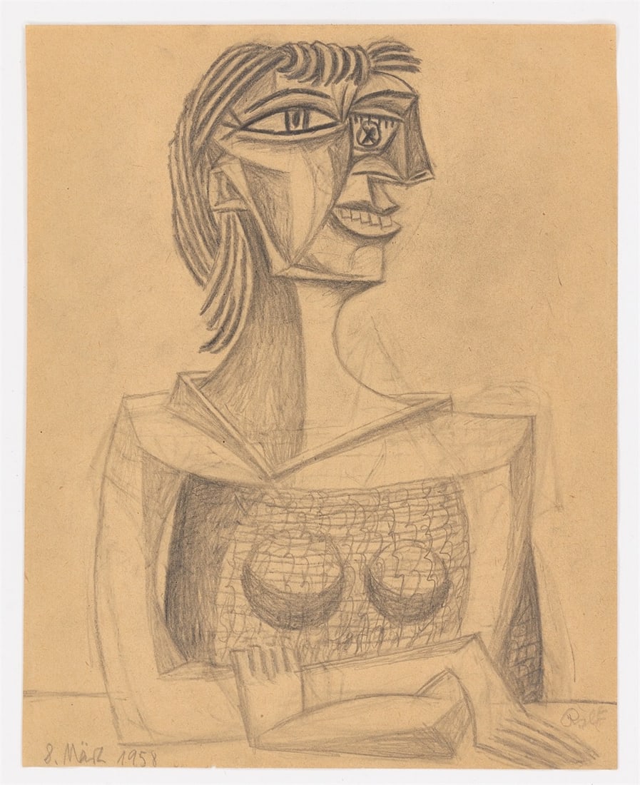 A.R. Penck. Untitled. 1958 - 2