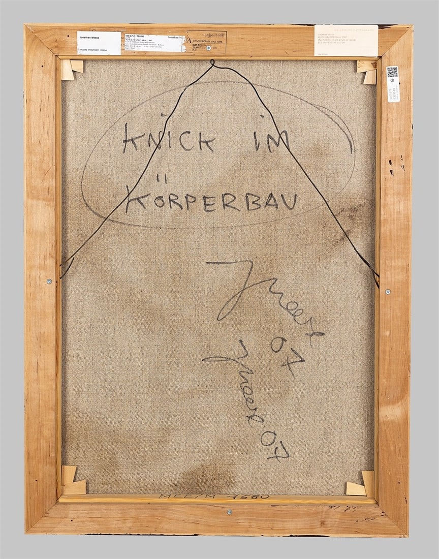 Jonathan Meese. ”KNICK IM KÖRPERBAU”. 2007 - 3