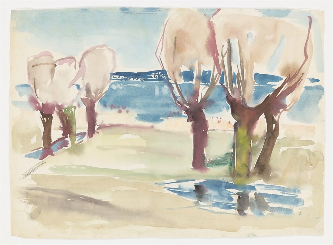 Gretchen Wohlwill. Untitled (Elbauen). Circa 1934/38 - 2