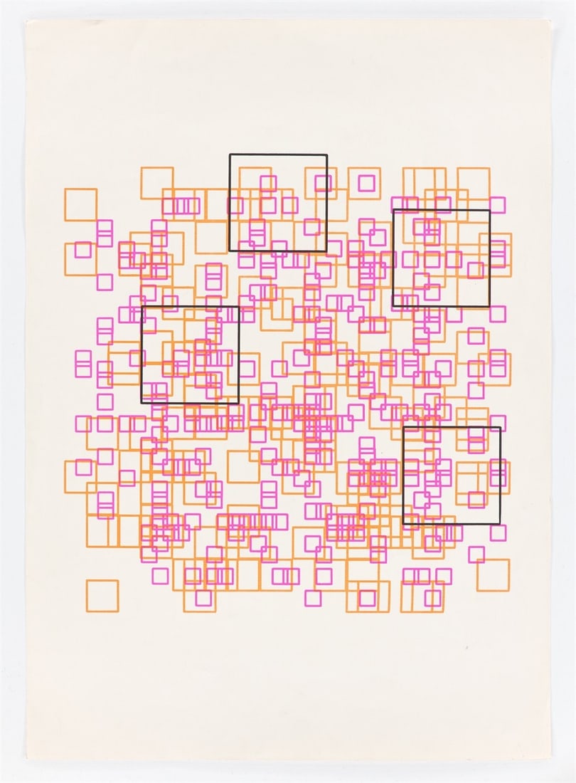 Herbert W. Franke. Quadrate. 1969/70 - 2