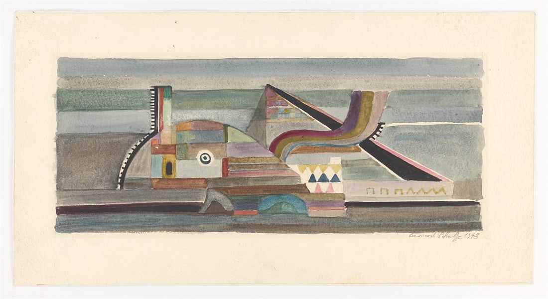 Bernard Schultze. Untitled. 1948 - 2