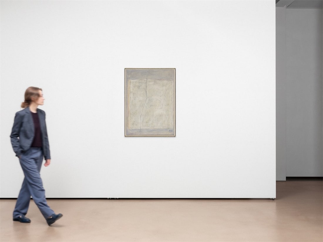 Johannes Geccelli. ”Körper auf hellem Plan”. 1963 - 4