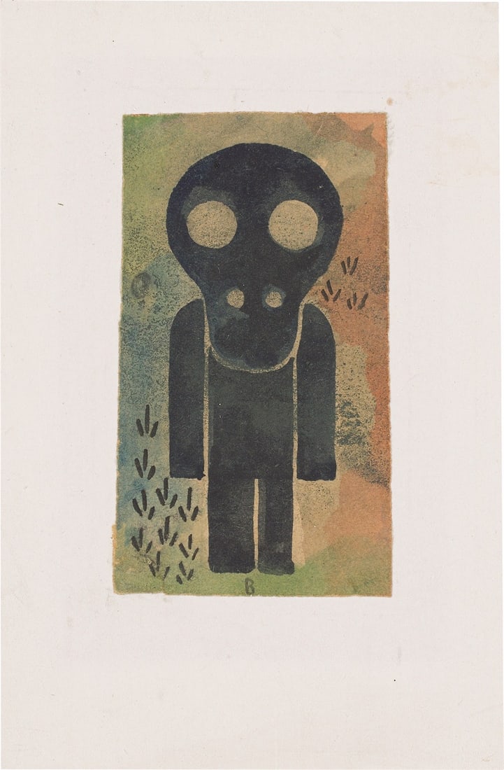 Gottfried Brockmann. ”Eifelgeist”, from the series: ”Eifelwanderung”. 1927 - 2