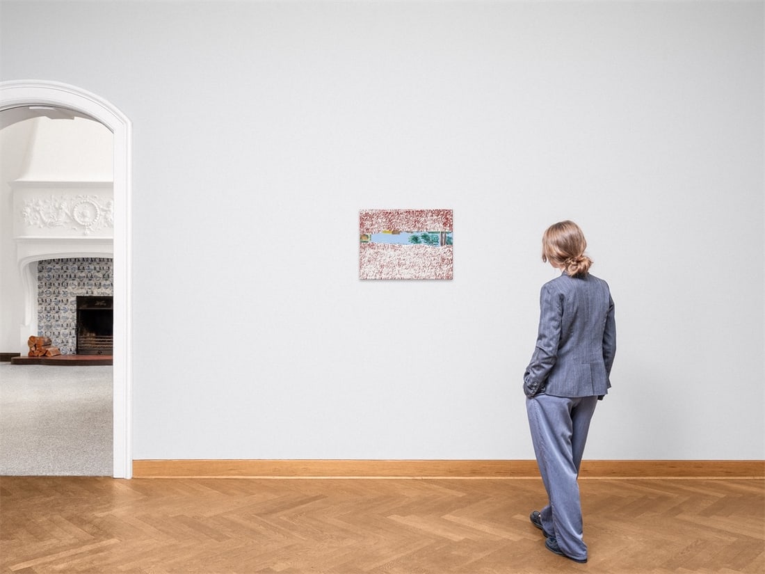 Dexter Dalwood. ”Auden”. 2011 - 4
