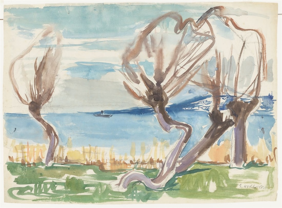 Gretchen Wohlwill. Untitled (Elbauen). Circa 1934/38 - 2