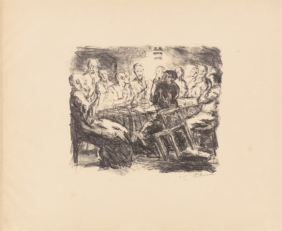 Max Beckmann. ”Sechs Lithographien zum Neuen Testament”. 1911/17 - 10