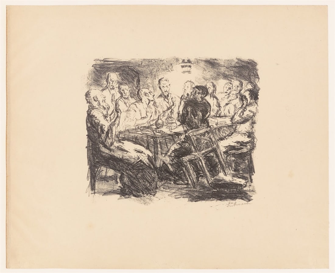 Max Beckmann. ”Sechs Lithographien zum Neuen Testament”. 1911/17 - 11