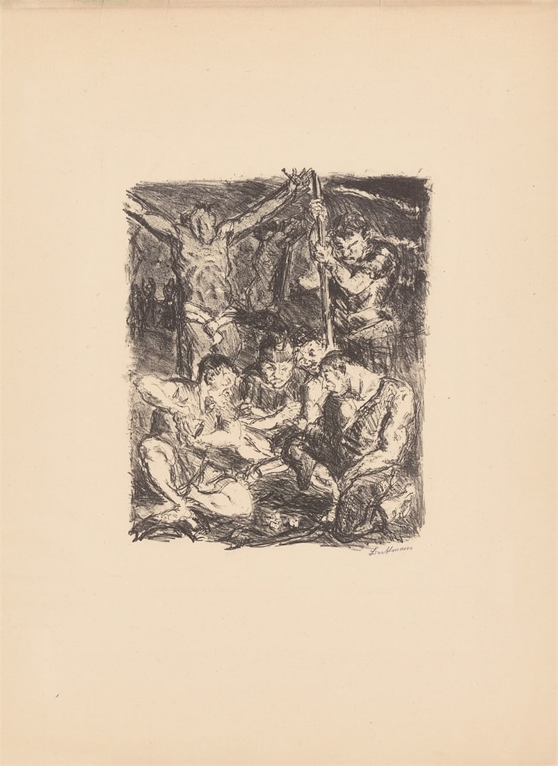 Max Beckmann. ”Sechs Lithographien zum Neuen Testament”. 1911/17 - 12
