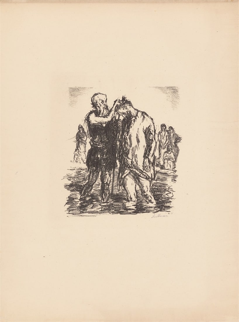 Max Beckmann. ”Sechs Lithographien zum Neuen Testament”. 1911/17 - 4