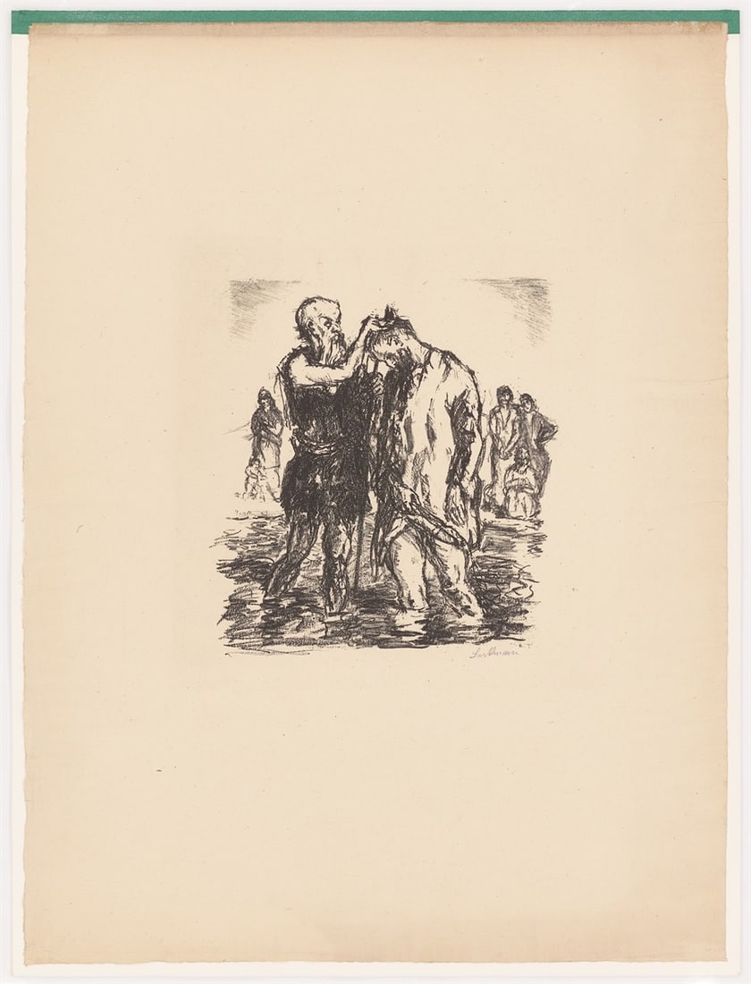 Max Beckmann. ”Sechs Lithographien zum Neuen Testament”. 1911/17 - 5