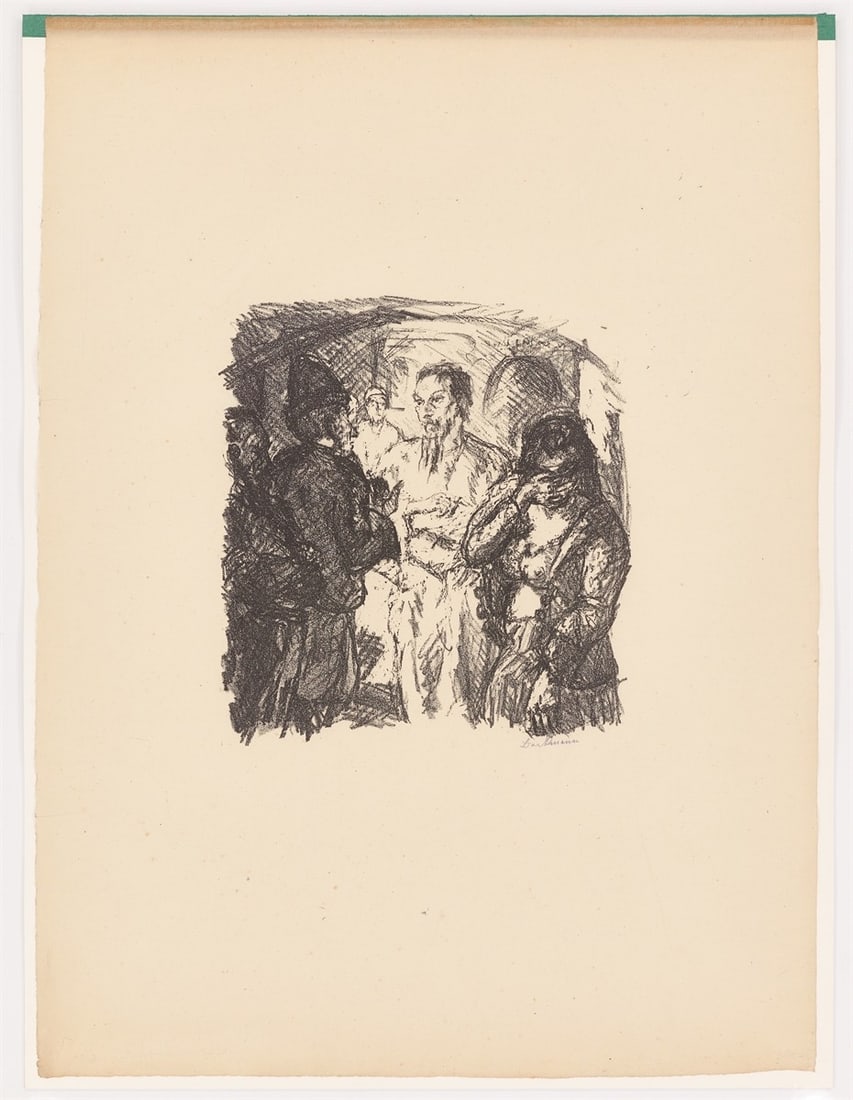 Max Beckmann. ”Sechs Lithographien zum Neuen Testament”. 1911/17 - 7