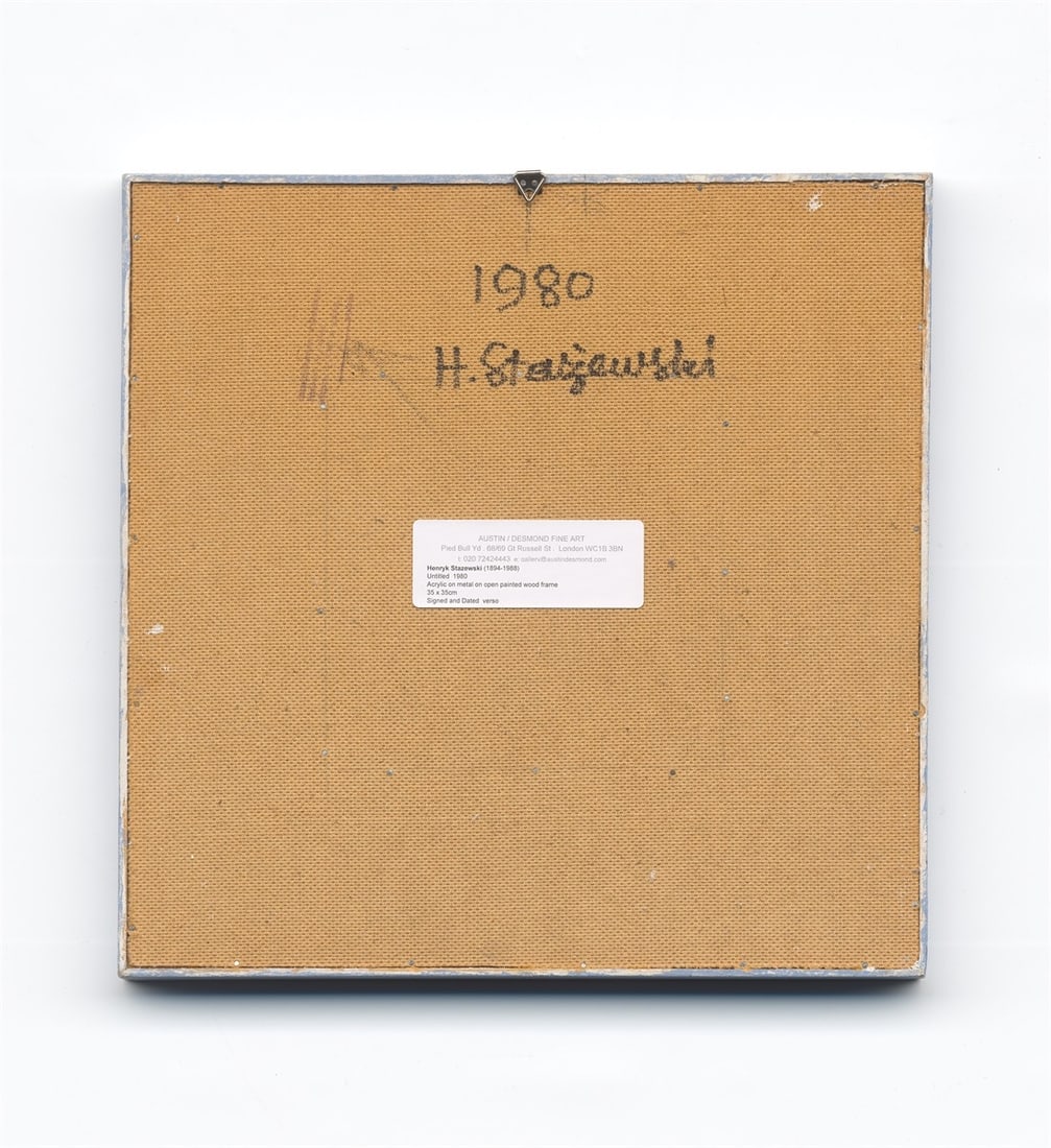 Henryk Stażewski. Untitled. 1980 - 3