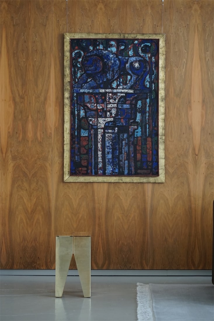 Max Kaus. ”Aus dem Garten der Villa Massimo, Rom”. 1959 - 4