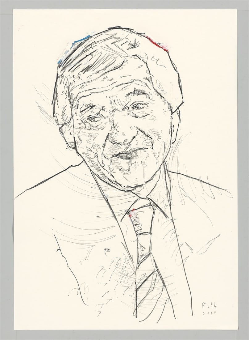 Detlev Foth. Portrait Folker Skulima. 2018 - 2