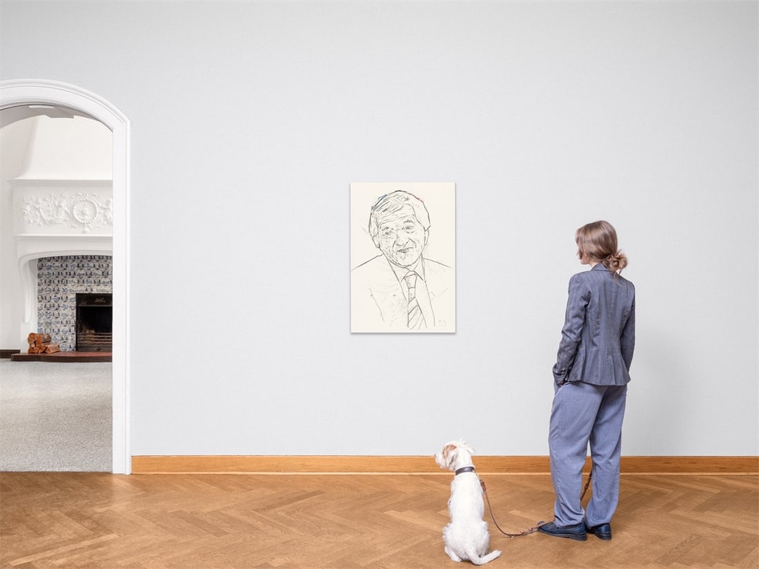 Detlev Foth. Portrait Folker Skulima. 2018 - 4
