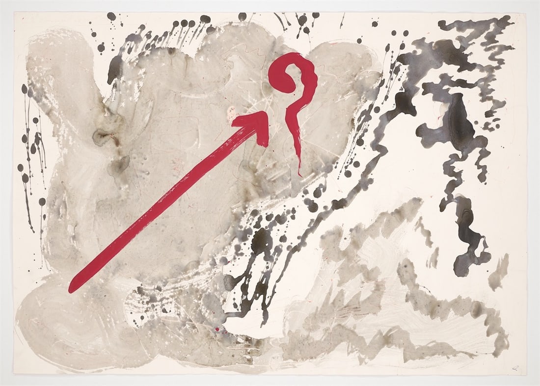 A.R. Penck. Untitled (129 concept conflikt). - 2