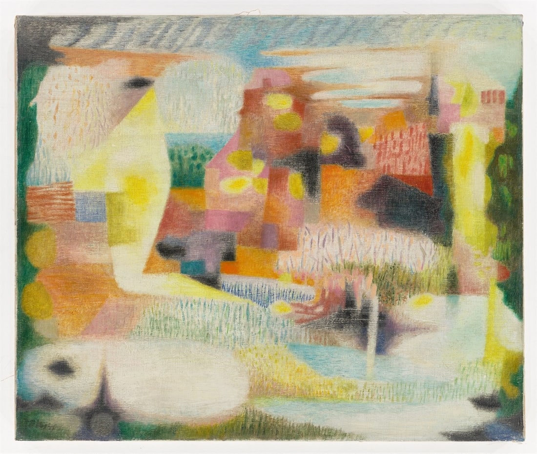 Heinz Trökes. ”Sommerliche Landschaft”. 1949 - 2